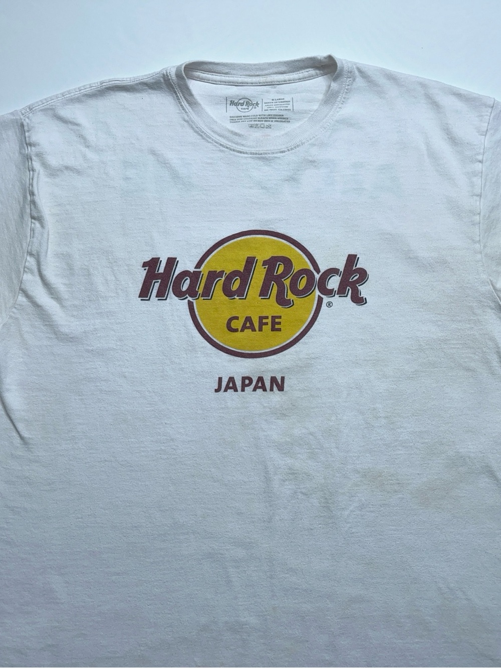 Hard Rock Cafe Japan T Shirt Mens Size XL White Red Cross Unite For Japan - Picture 11 of 11